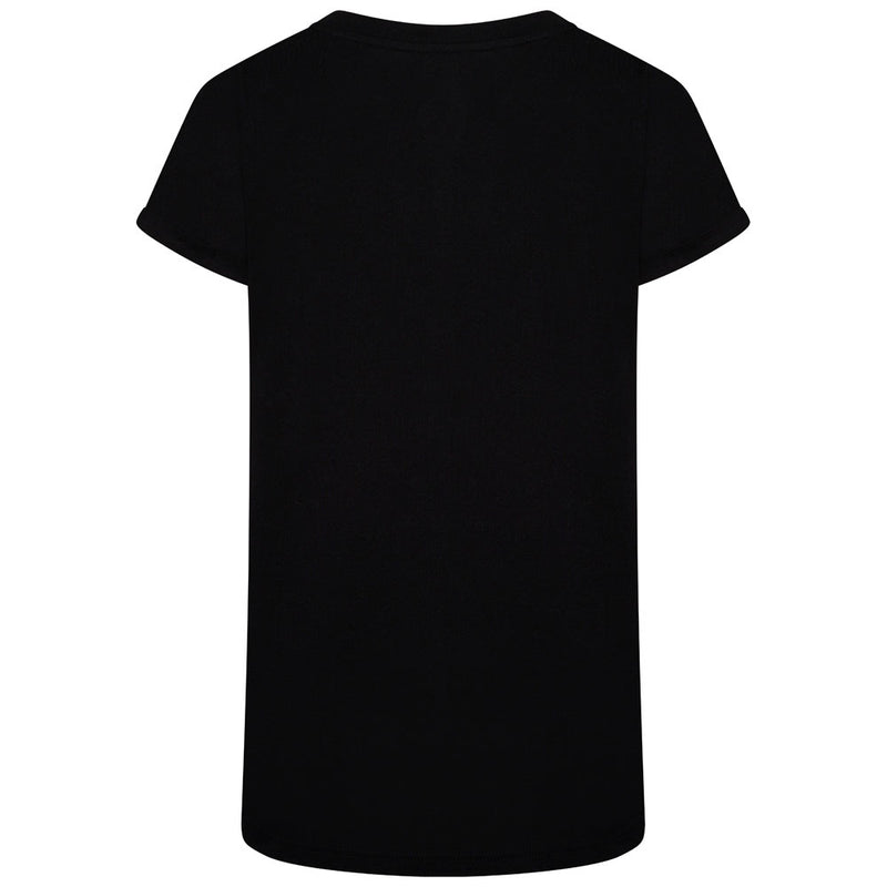 Scattered Stars  Foil  V-Neck T-Shirt Black