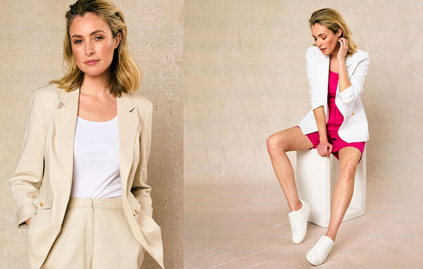 Embrace Summer Style with Our Linen Blazers and Shorts