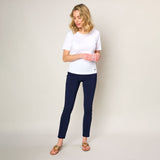 Jean Style Bengaline Trousers Navy