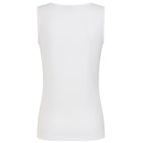 Square Neck Vest White