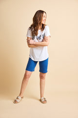 Butterfly Print T-Shirt White