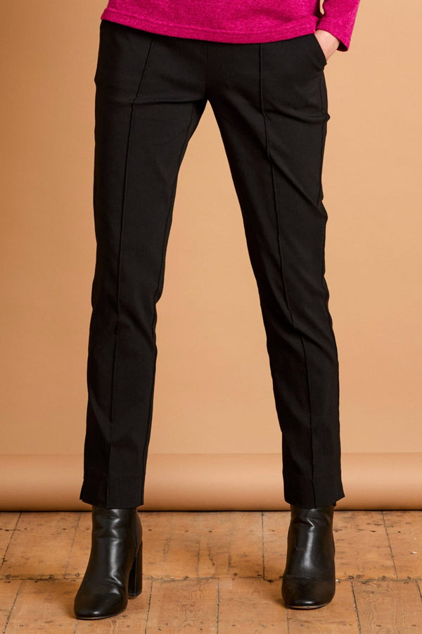 Pintuck Bengaline Stretch Trousers