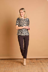 Combat Style Stretch Utility Trouser Chocolate