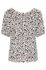 Ditsy Floral Short Sleeve Gypsy Top