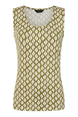 Leaf Print Vest Top