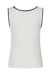 Blanket Stitch Vest Top