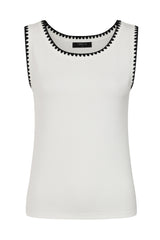 Blanket Stitch Vest Top