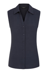 Sleeveless Plain Top