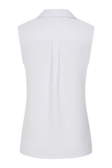Sleeveless Plain Top