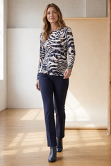 Zebra Print Soft Touch Jumper