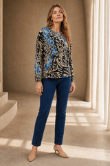 Animal Print Soft Touch Jumper