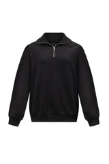 Half Zip Jersey Lounge Top
