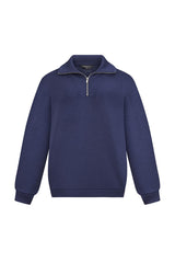 Half Zip Jersey Lounge Top