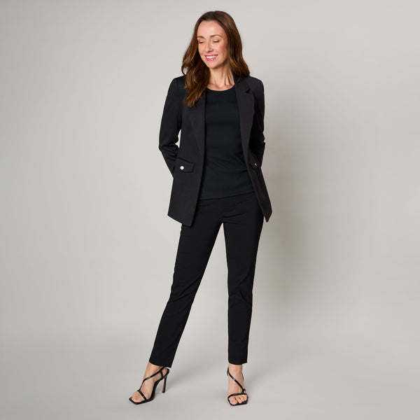 Ponte Open Blazer Black