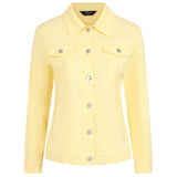 Jean Style Bengaline Jacket Lemon