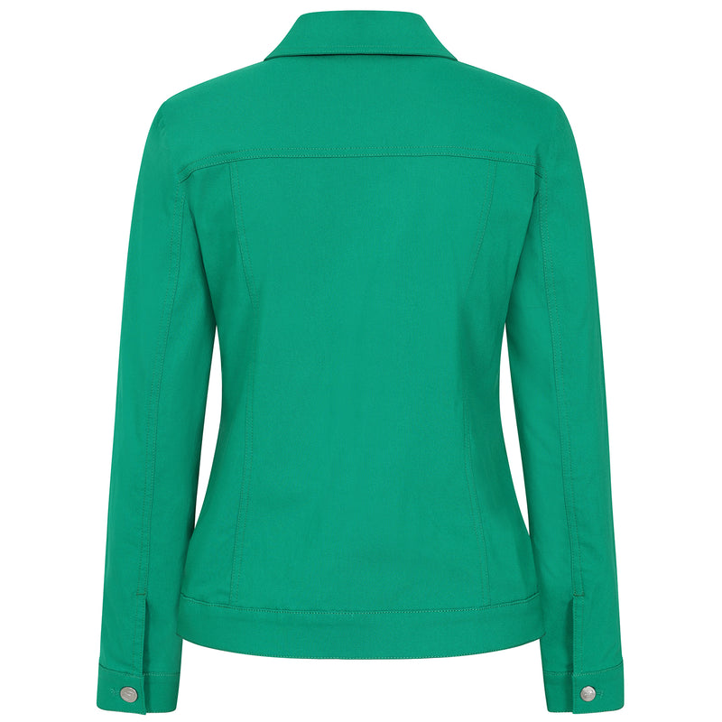 Jean Style Bengaline Jacket Emerald