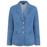 Tailored Denim Blazer