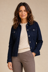 Stretch Denim Jacket