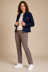 Stretch Denim Jacket