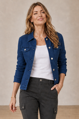 Stretch Denim Jacket