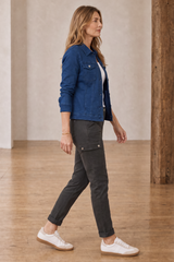 Stretch Denim Jacket