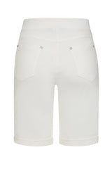 Bengaline Stretch Turn Up Shorts