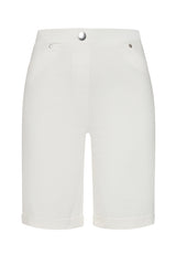 Bengaline Stretch Turn Up Shorts