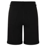 Stretch Bengaline Utility Pocket Shorts Black