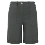 Stretch Bengaline Utility Pocket Shorts Dark Khaki