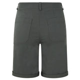 Stretch Bengaline Utility Pocket Shorts Dark Khaki