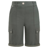 Combat Style Bengaline Stretch Shorts