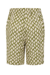 Leaf Print Shorts