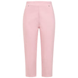 Jean Style Bengaline Stretch Crop Lt Pink