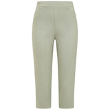 Jean Style Bengaline Stretch Crop Khaki