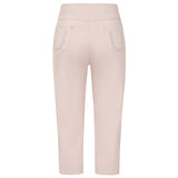 Jean Style Bengaline Stretch Crop Ivory