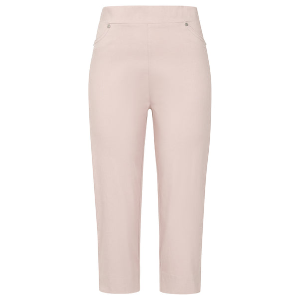 Jean Style Bengaline Stretch Crop Ivory