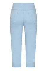 Jean Style Bengaline Stretch Crop