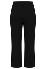 Bengaline Pintuck Flared Crop