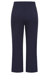 Bengaline Pintuck Flared Crop