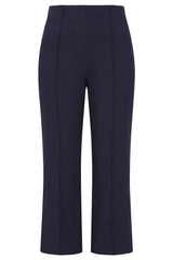 Bengaline Pintuck Flared Crop