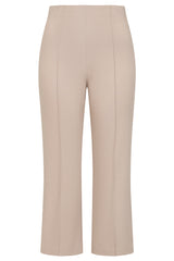 Bengaline Pintuck Flared Crop