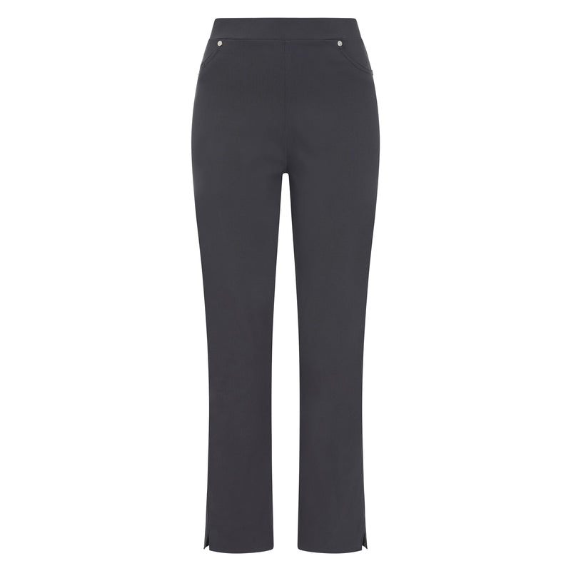 Jean Style Bengaline Trousers Dark Grey