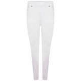 Jean Style Bengaline Trousers White