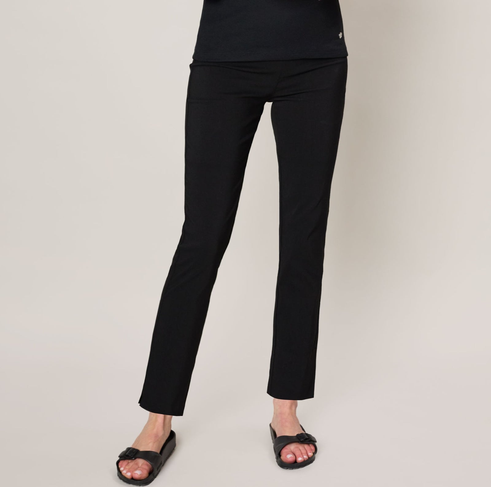 Jean Style Bengaline Trousers Black – Emreco