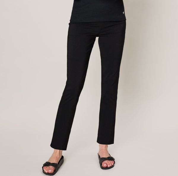 Jean Style Bengaline Trousers Black