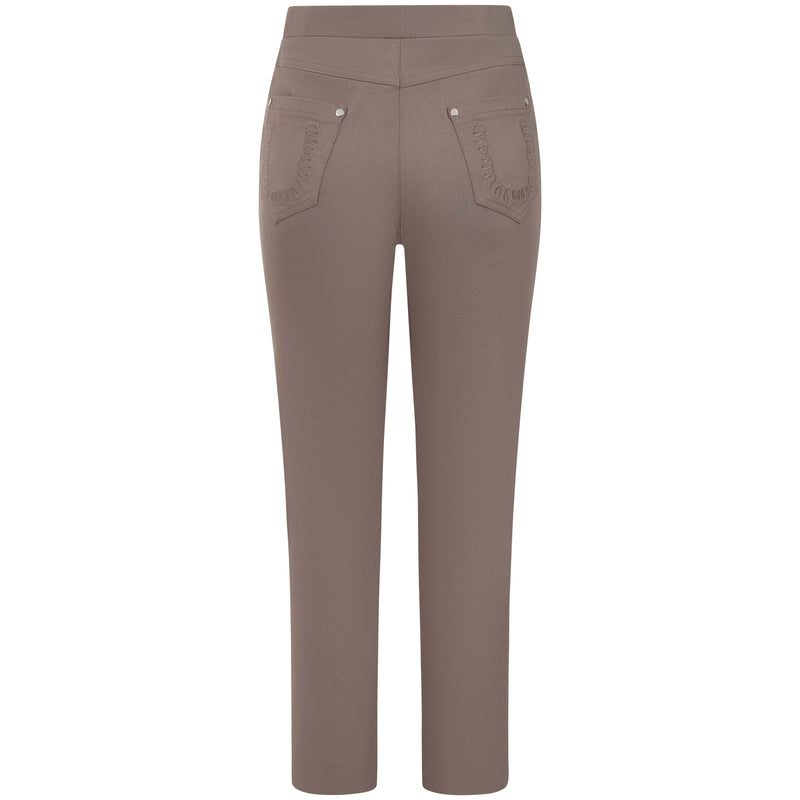 Jean Style Bengaline Trousers Deep Stone