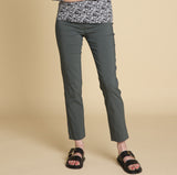 Jean Style Bengaline Trousers Dark Khaki