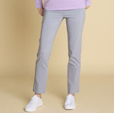 Jean Style Bengaline Trousers Light Grey