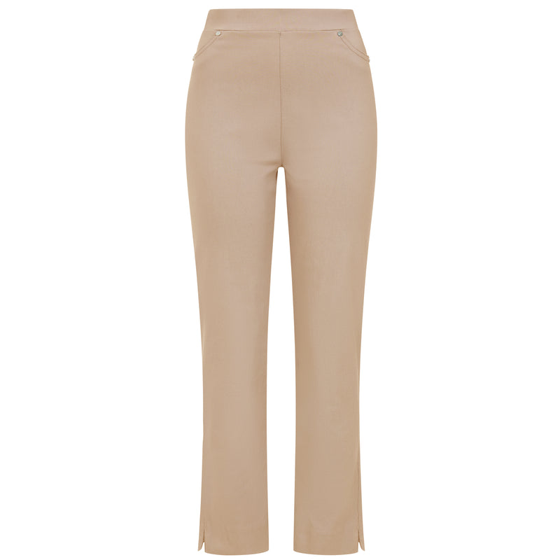 Jean Style Bengaline Trousers Stone