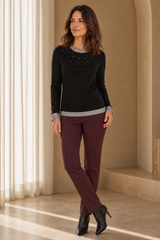 Jean Style Bengaline Trousers
